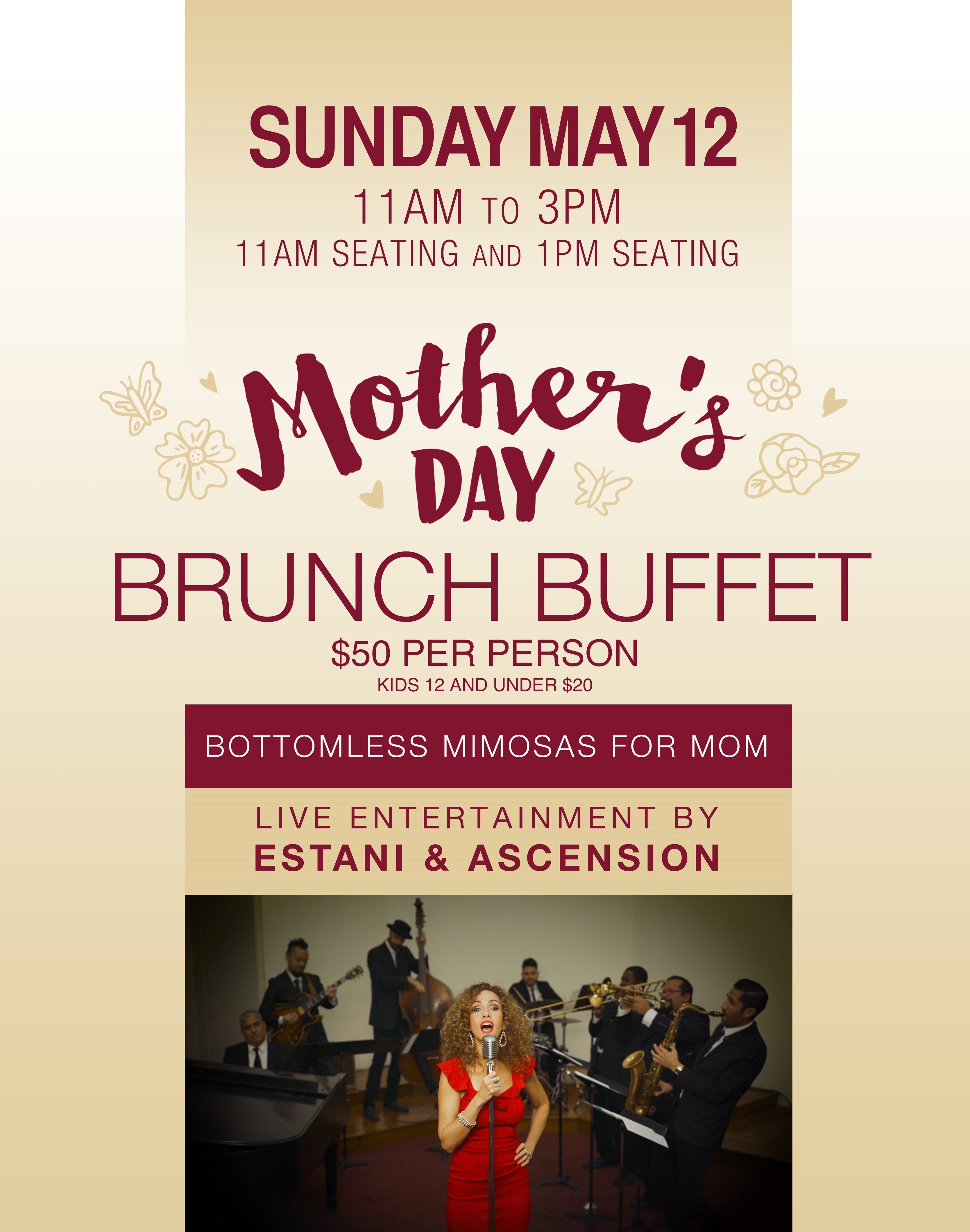 You are currently viewing Mother’s Day Brunch Buffet & Live Jazz