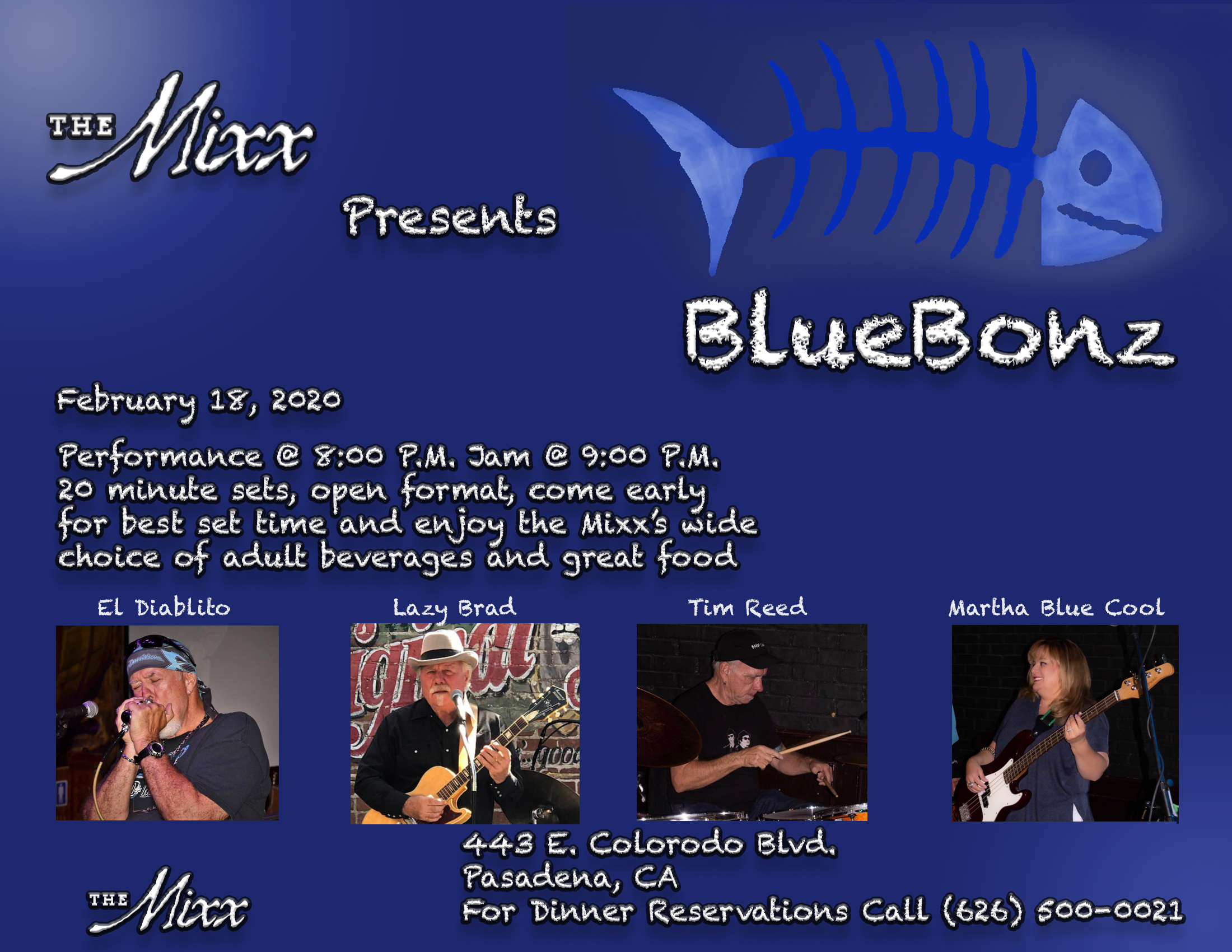 You are currently viewing Tuesday Blues jam with BlueBonz