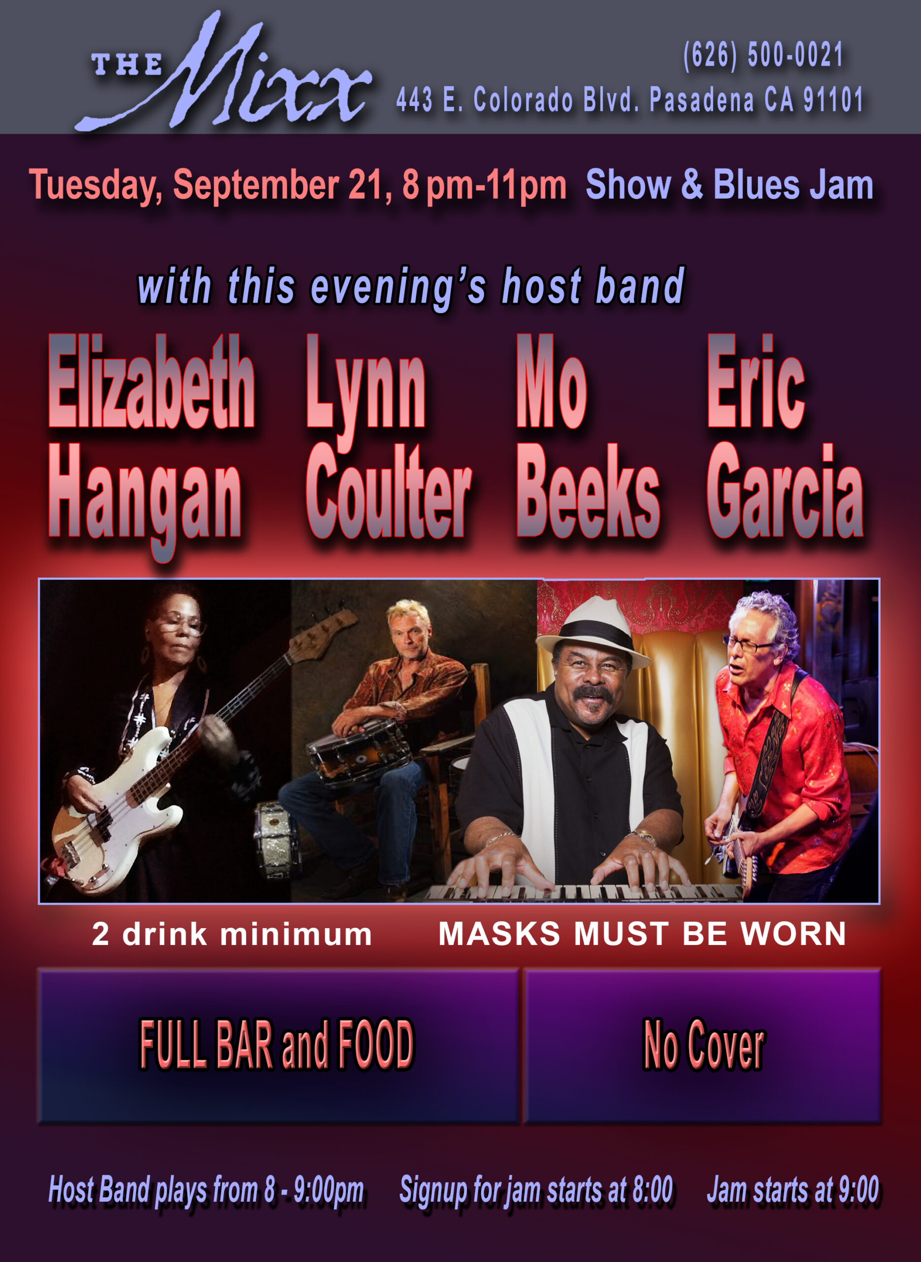 You are currently viewing Tuesday Blues Jam with Elizabeth Hangan