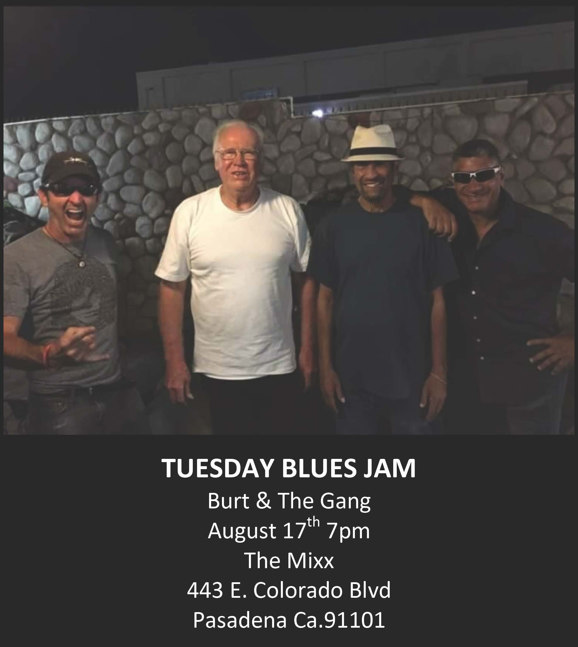 You are currently viewing Tuesday Blues Jam with Burt & The Gang