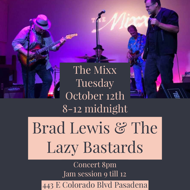 You are currently viewing Tuesday Blues Jam with Lazy Brad Lewis