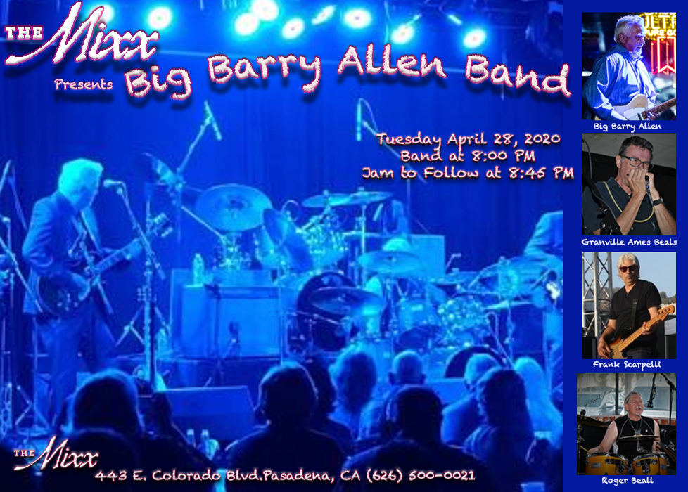 You are currently viewing Tuesday Blues jam with Big Barry Allen