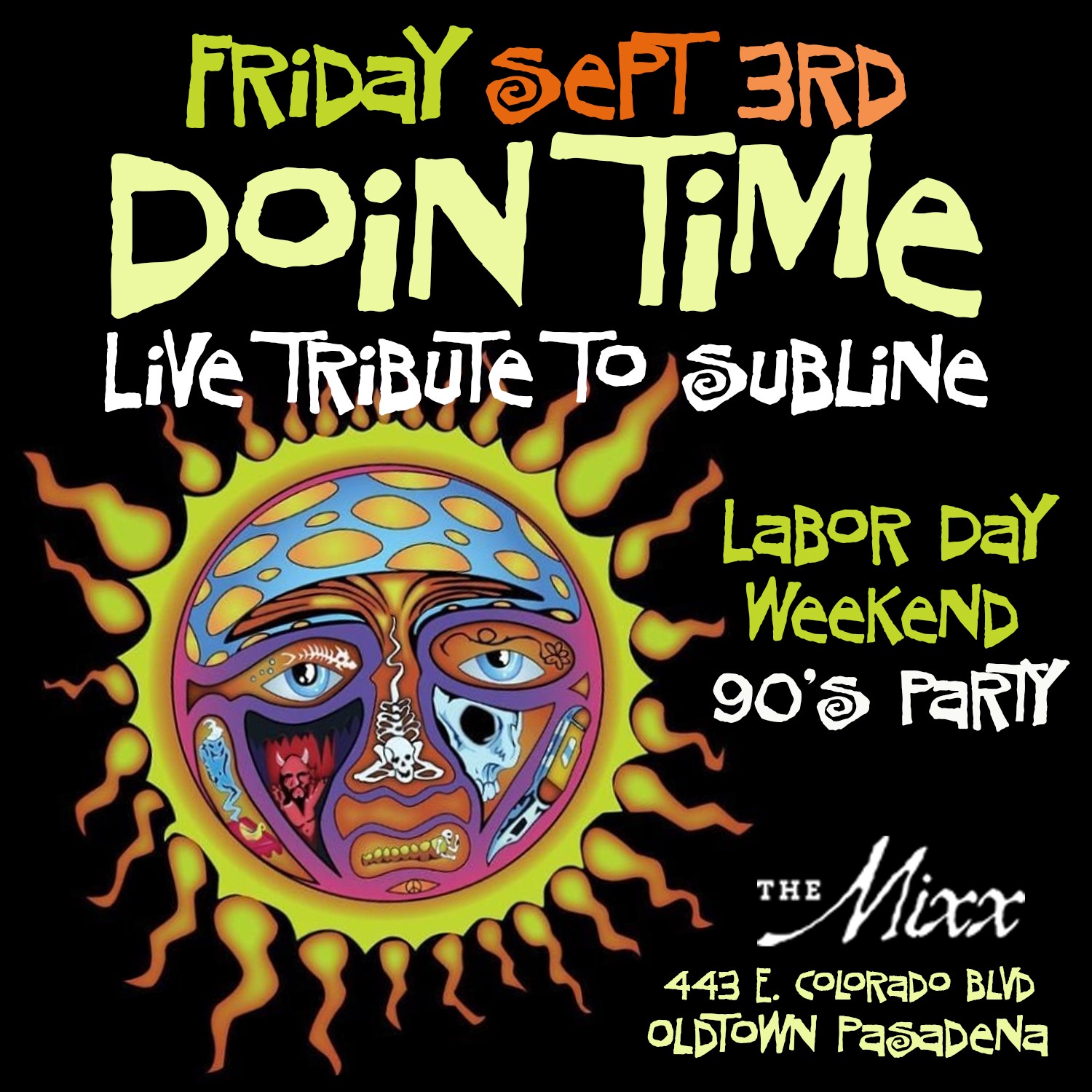You are currently viewing DOIN TIME   Sublime Tribute Band