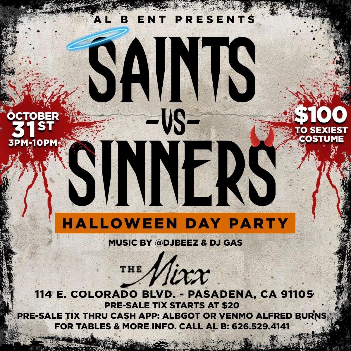 You are currently viewing Saints Vs Sinners Halloween Day Party