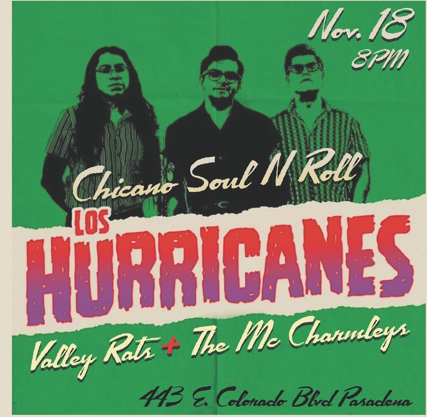 You are currently viewing A night of Latin Rock n Soul with Los Hurricans
