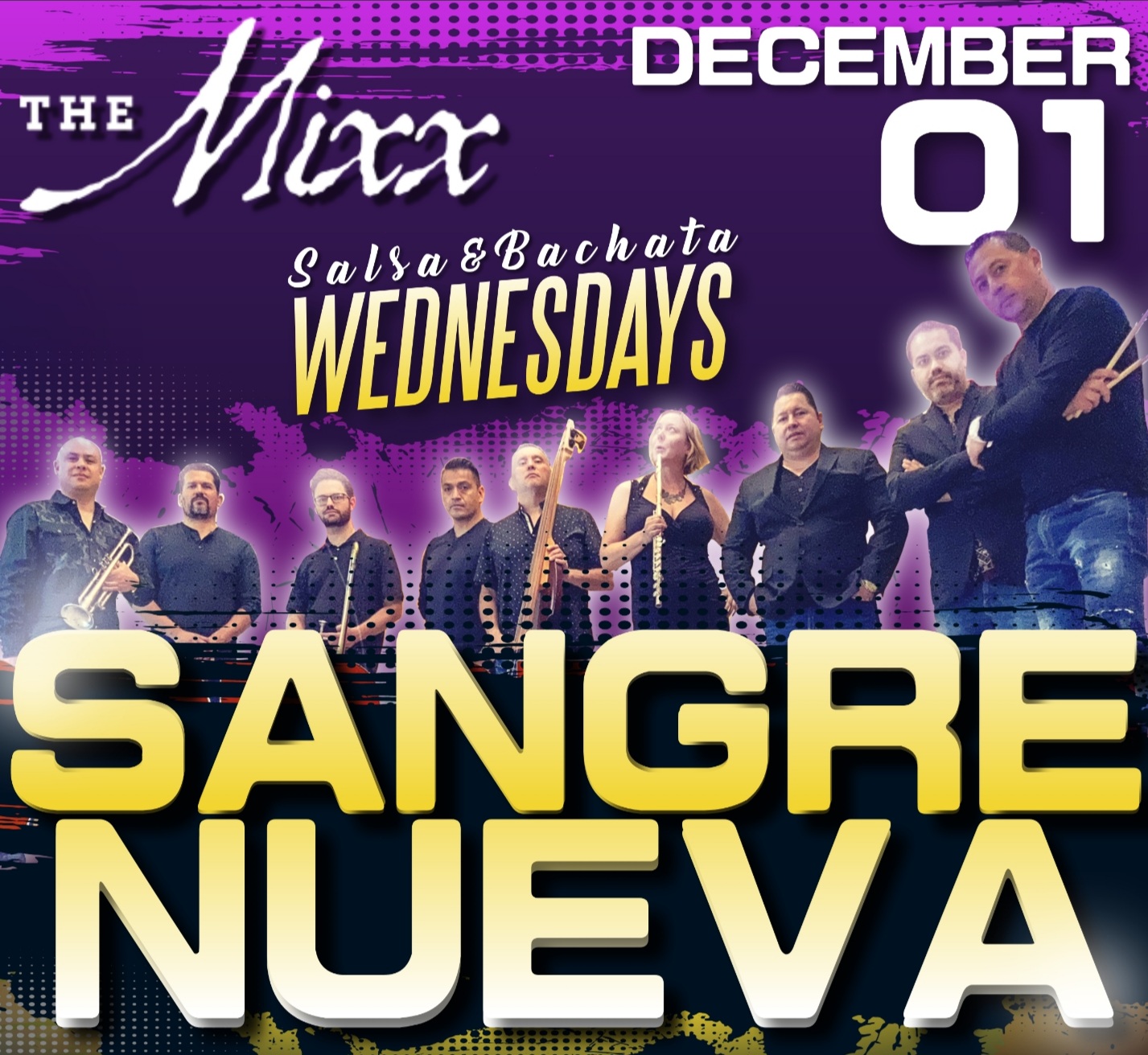 You are currently viewing LIVE SALSA with Orquesta SANGRE NUEVA