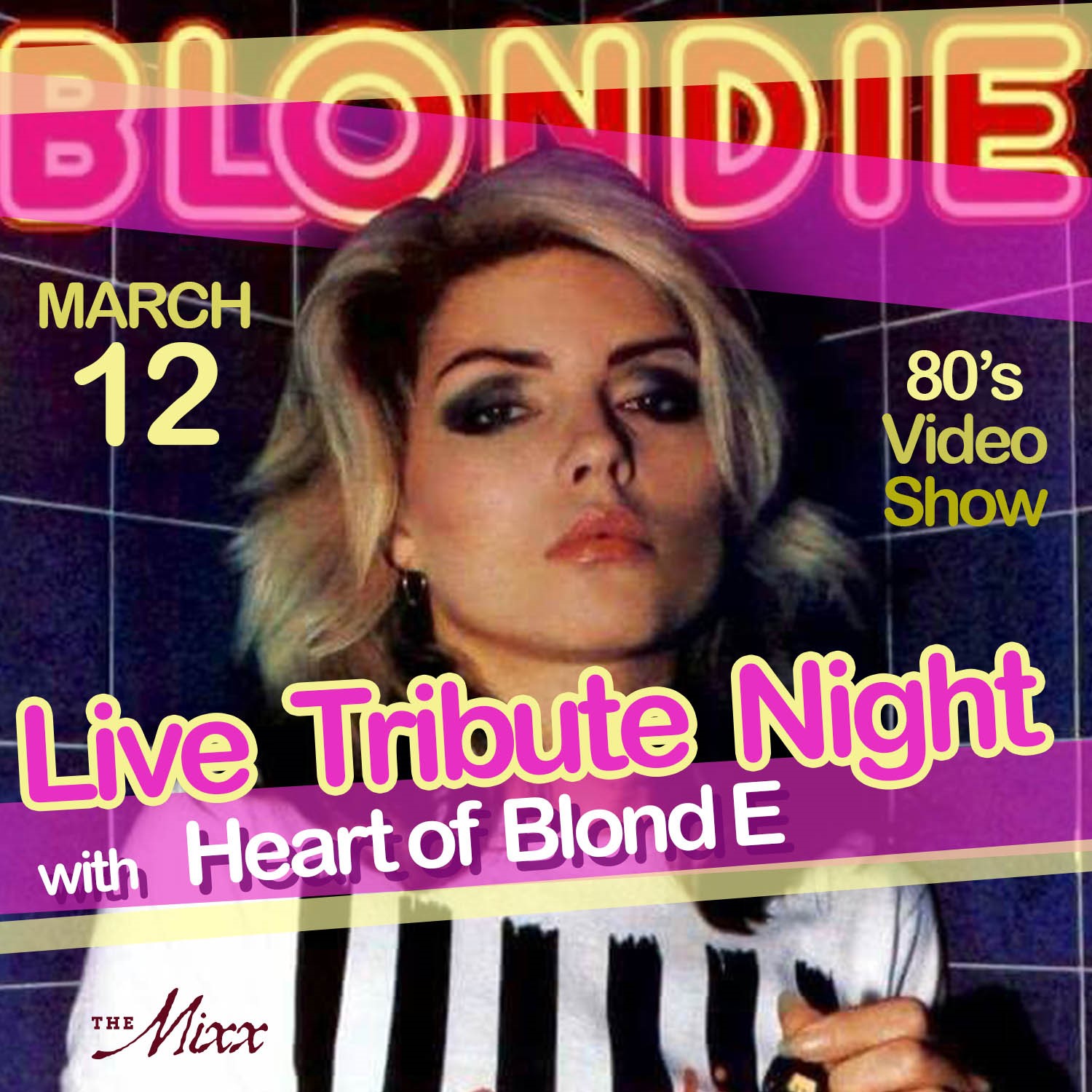 You are currently viewing LIVE tribute to the 80’s queen of rock Blondie with BLONDIE