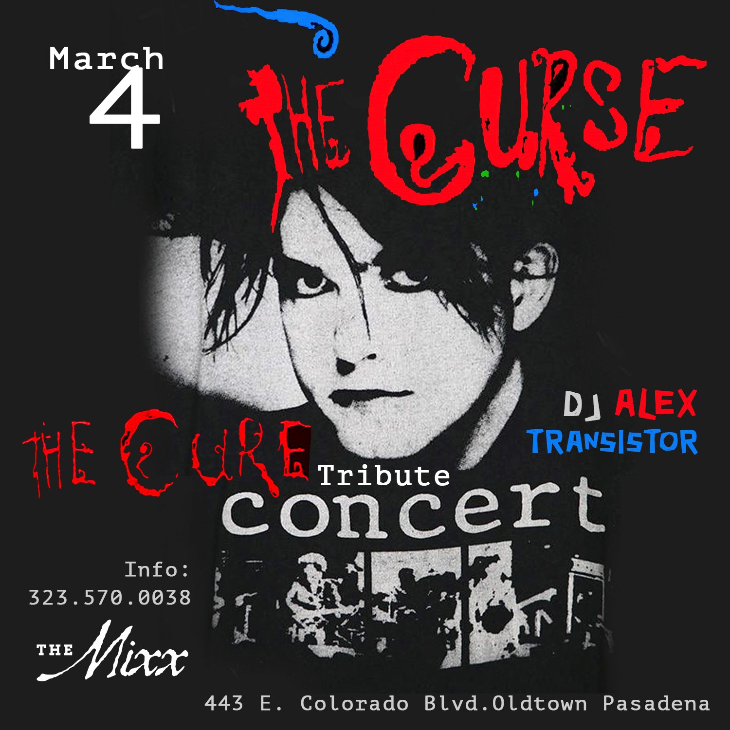 You are currently viewing The Cure Tribute Night with The Curse Live on stage