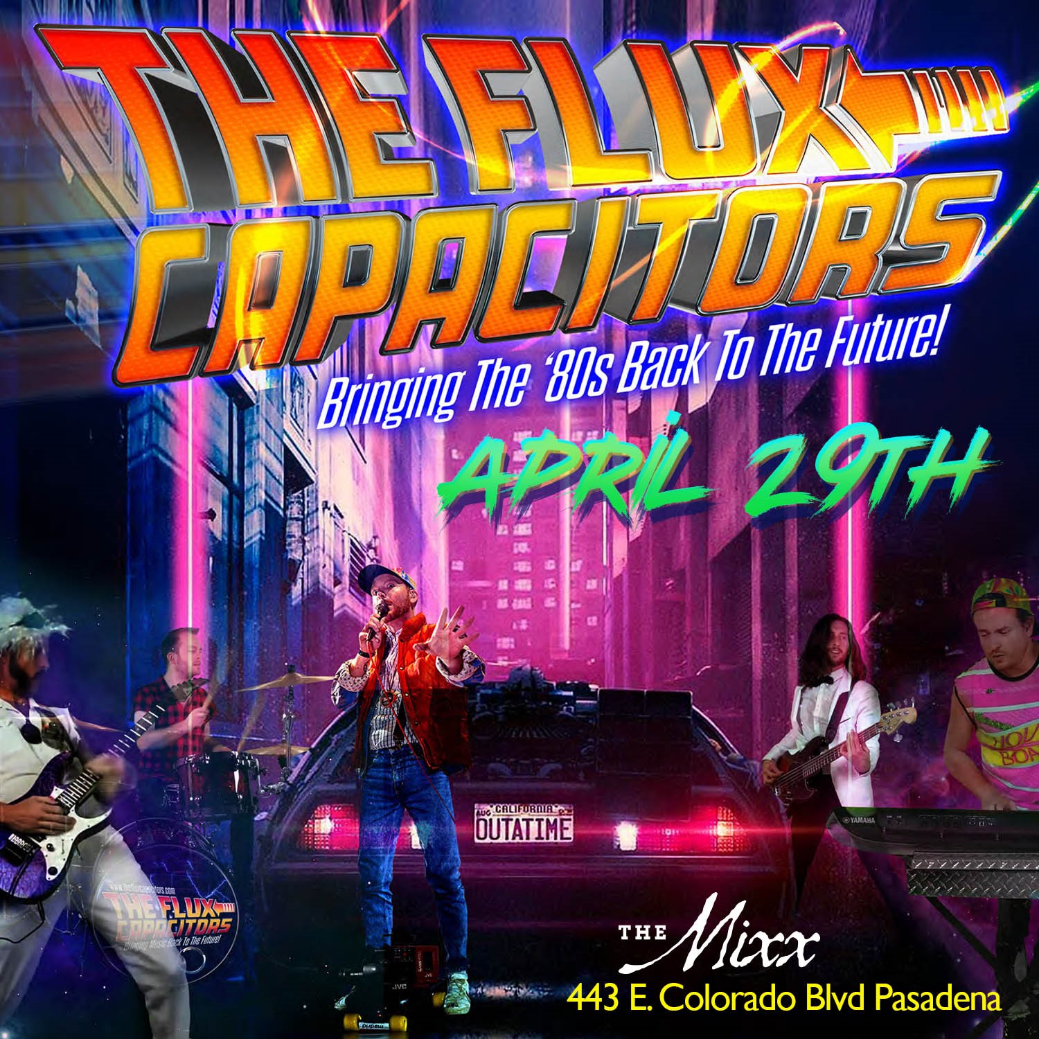 You are currently viewing The Flux Capacitors – Bringing 80s back to the Future!