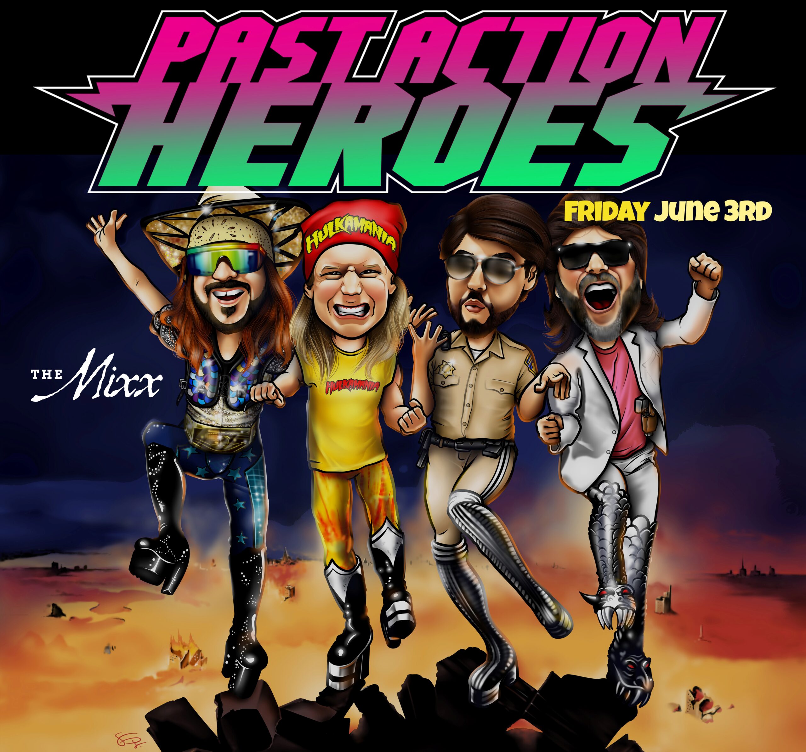 You are currently viewing 80s Tribute, Past Action Heroes