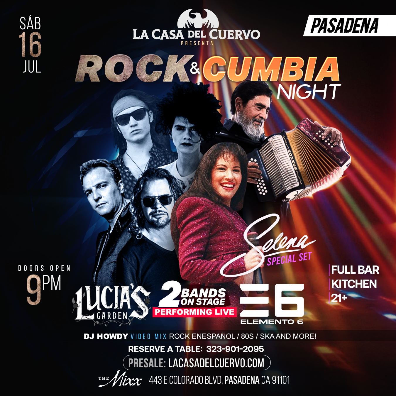 You are currently viewing Latin Rock & Cumbia Night