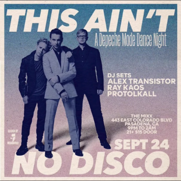 You are currently viewing This Ain’t No Disco – A tribute to Depeche Mode Dance Party