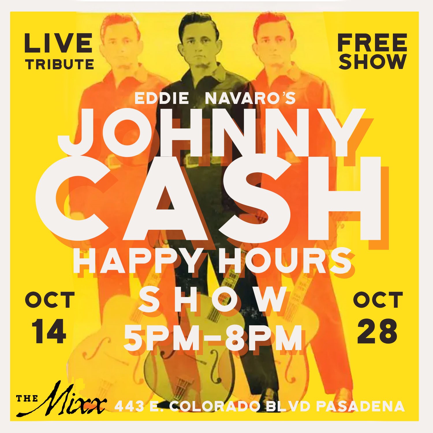 You are currently viewing Live Johnny Cash Happy Hours Tribute Show