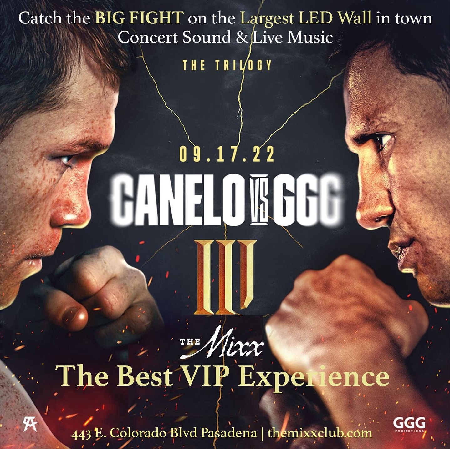 You are currently viewing CANELO vs GGG Boxing on the LARGEST LED WALL
