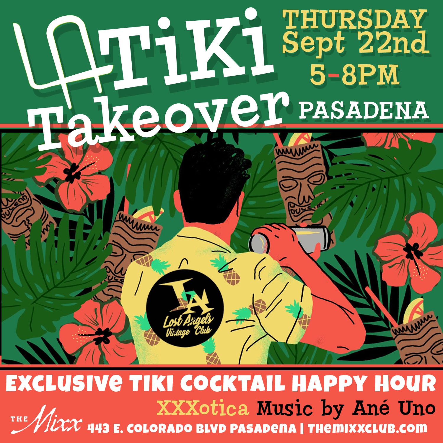 You are currently viewing TiKi Takeover LA in Pasadena – Experience Tropical Tiki Craft Cocktails