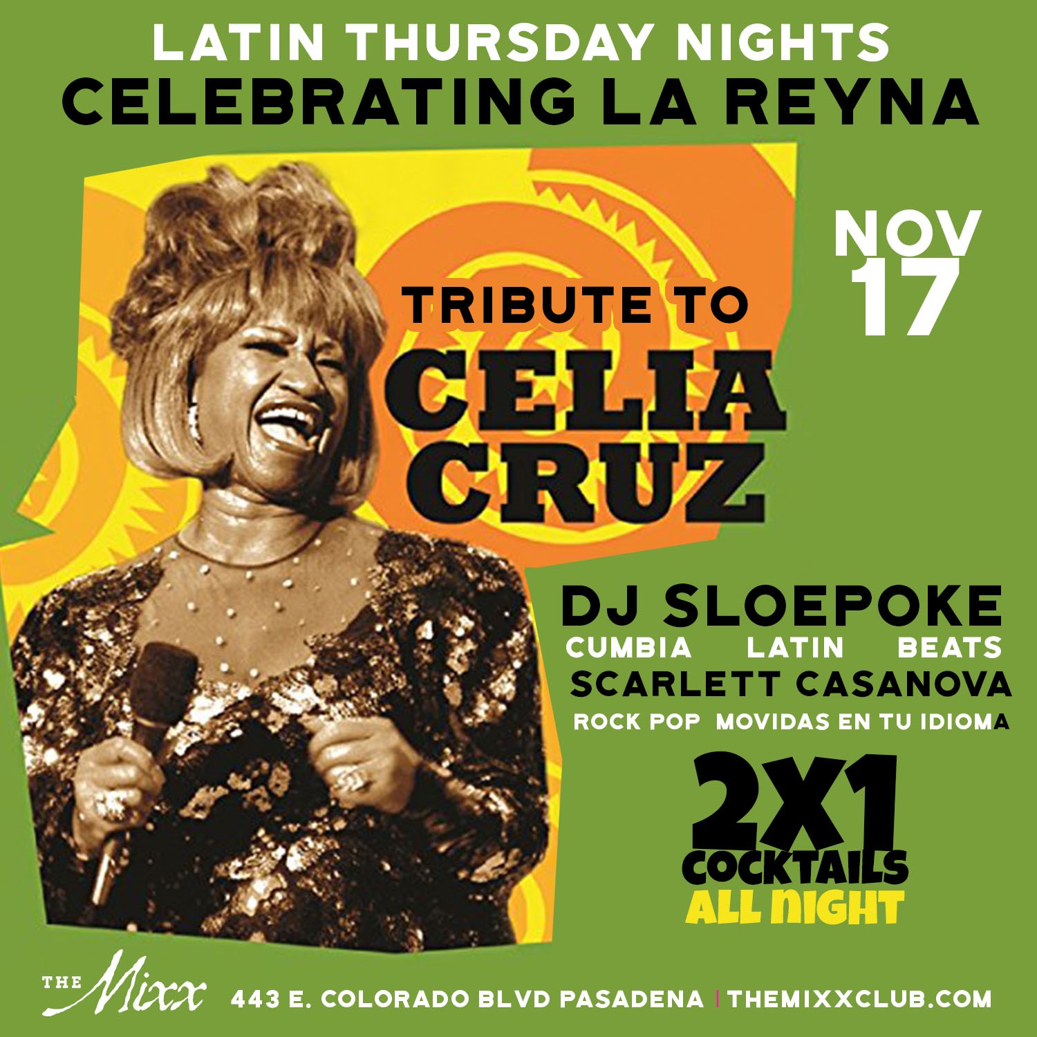 You are currently viewing Tribute to La Reyna De La Cumbia CELIA CRUZ