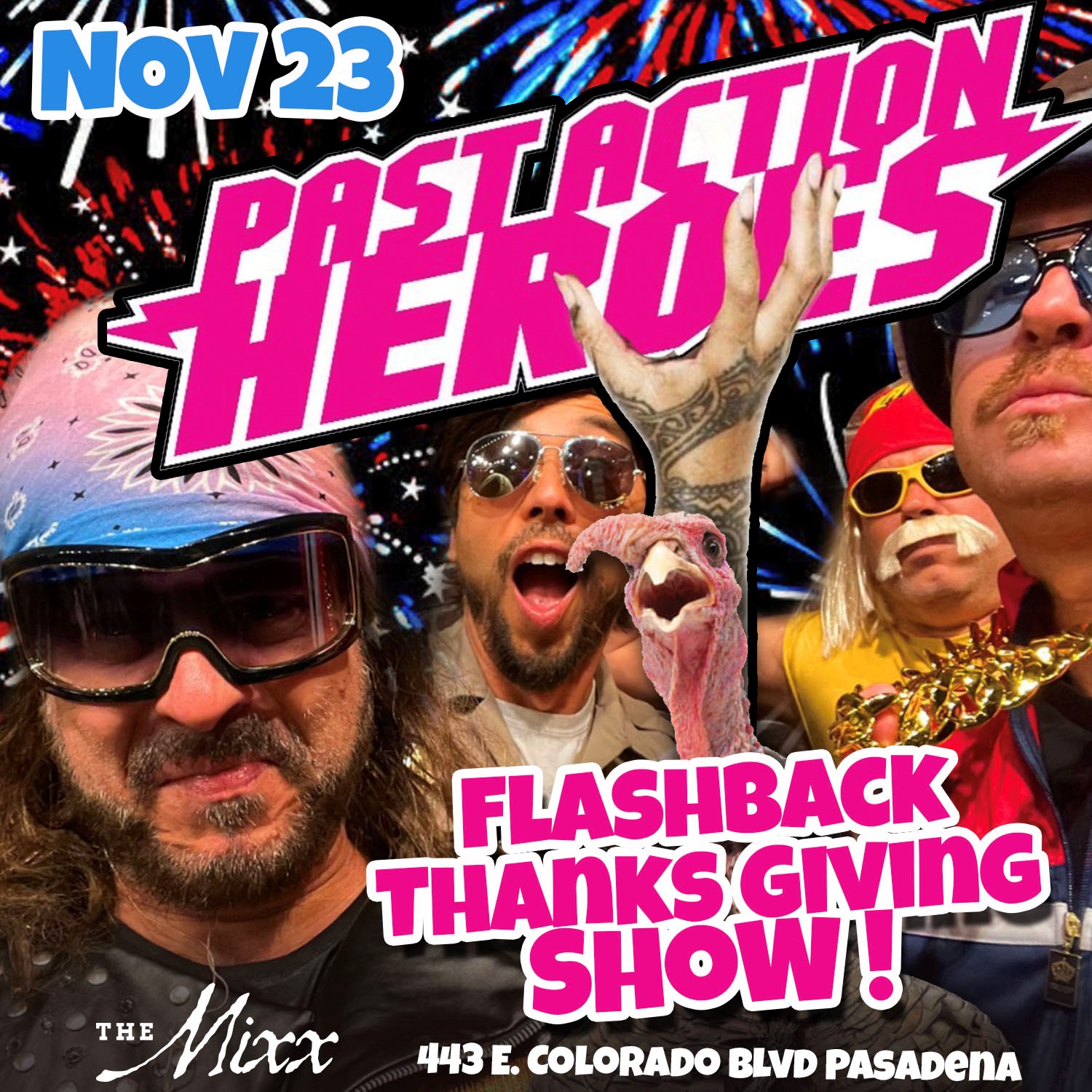 You are currently viewing Past Action Heroes Flashback Thanks Giving Show