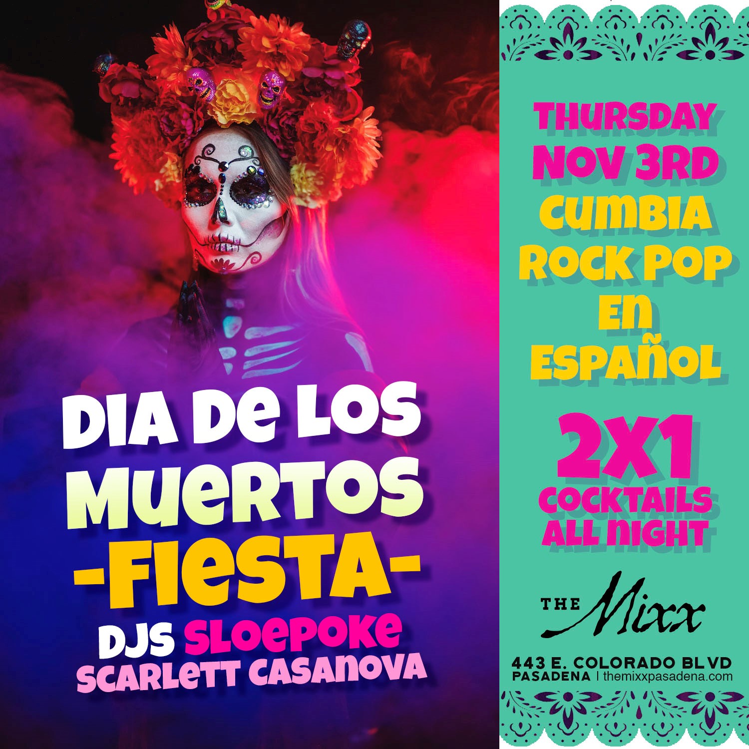 You are currently viewing La Cumbia De Los Muertos Latin Dance Fiesta
