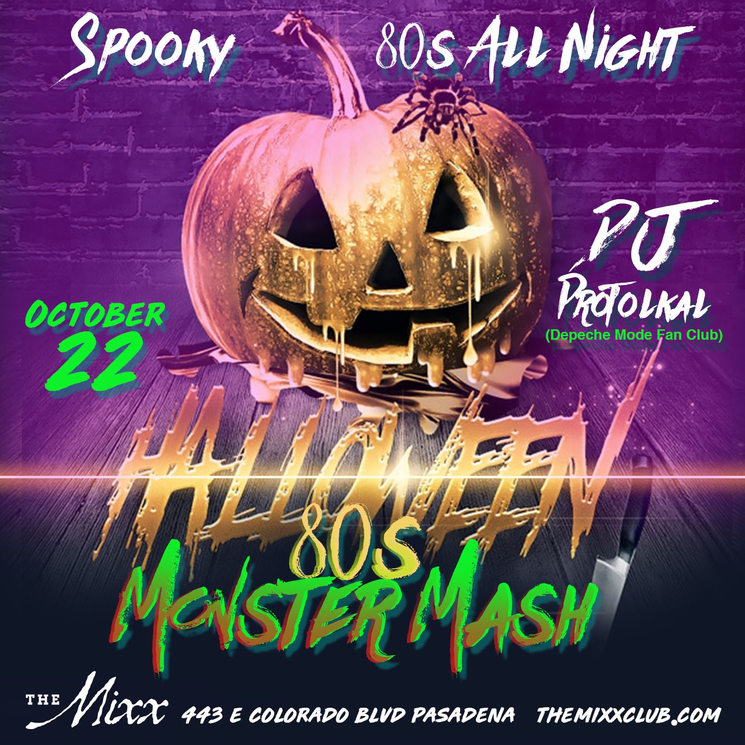 You are currently viewing 80s Halloween Monster Mash Dance Party and Video Show