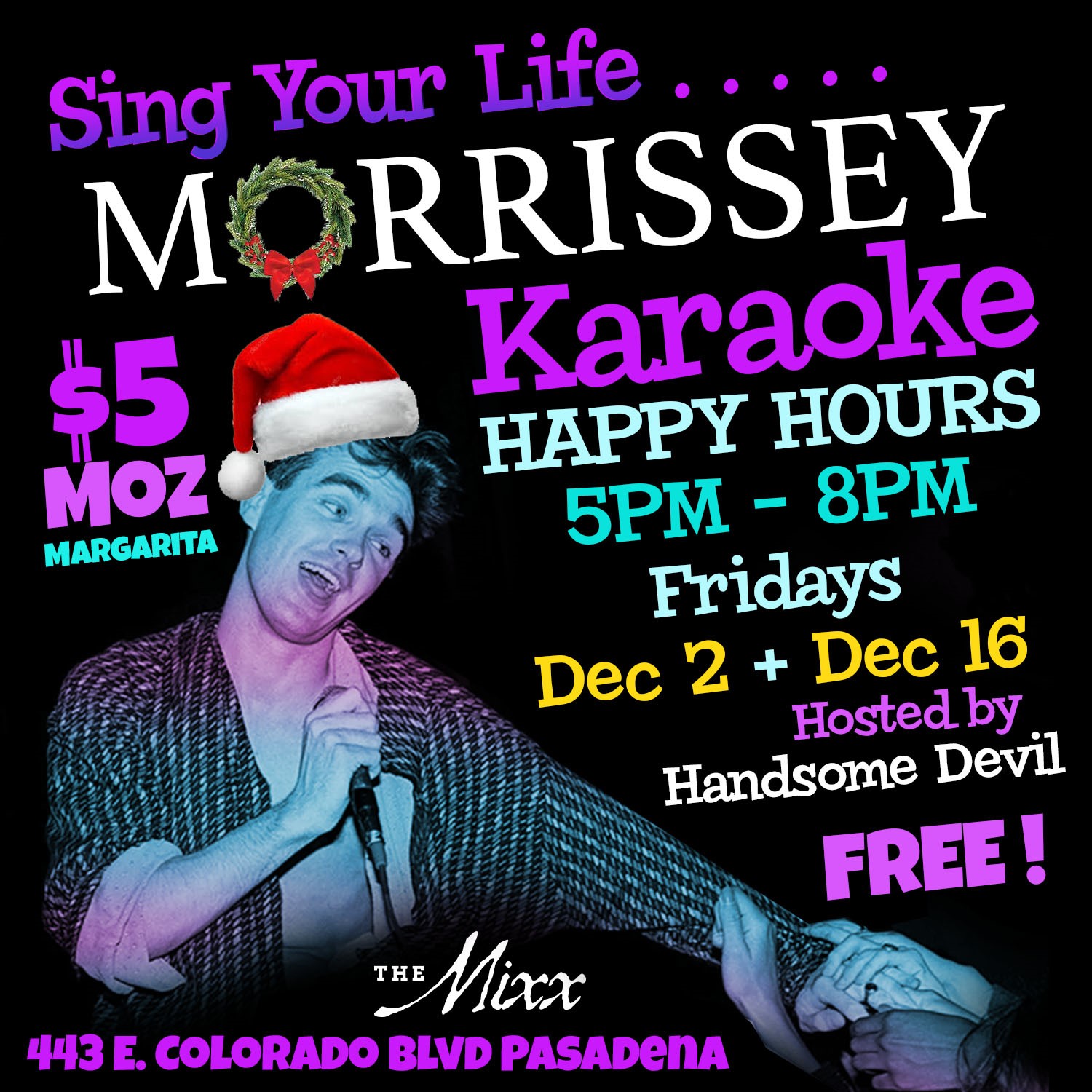 You are currently viewing MORRISSEY KARAOKE HAPPY HOUR SHOW