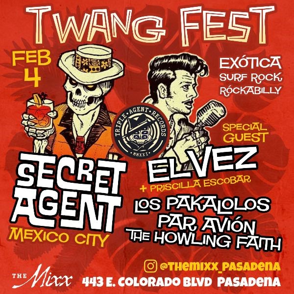 You are currently viewing Secret Agent with special guest El Vez +