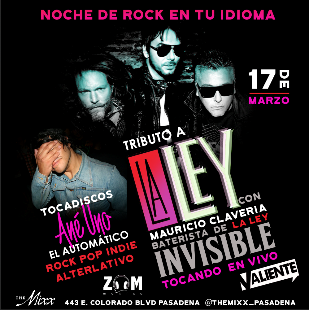 You are currently viewing Tributo a LA LEY con Mauricio Claveria, baterista de LA LEY en VIVO !
