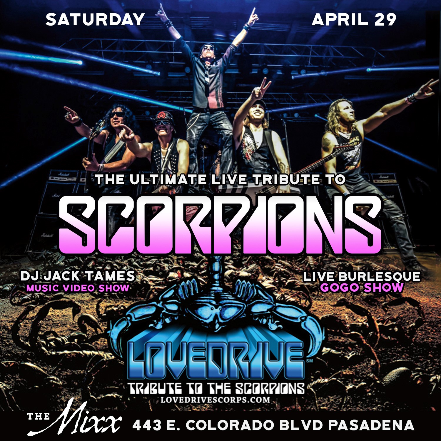 You are currently viewing LOVE DRIVE – The Ultimate Live Tribute to SCORPIONS