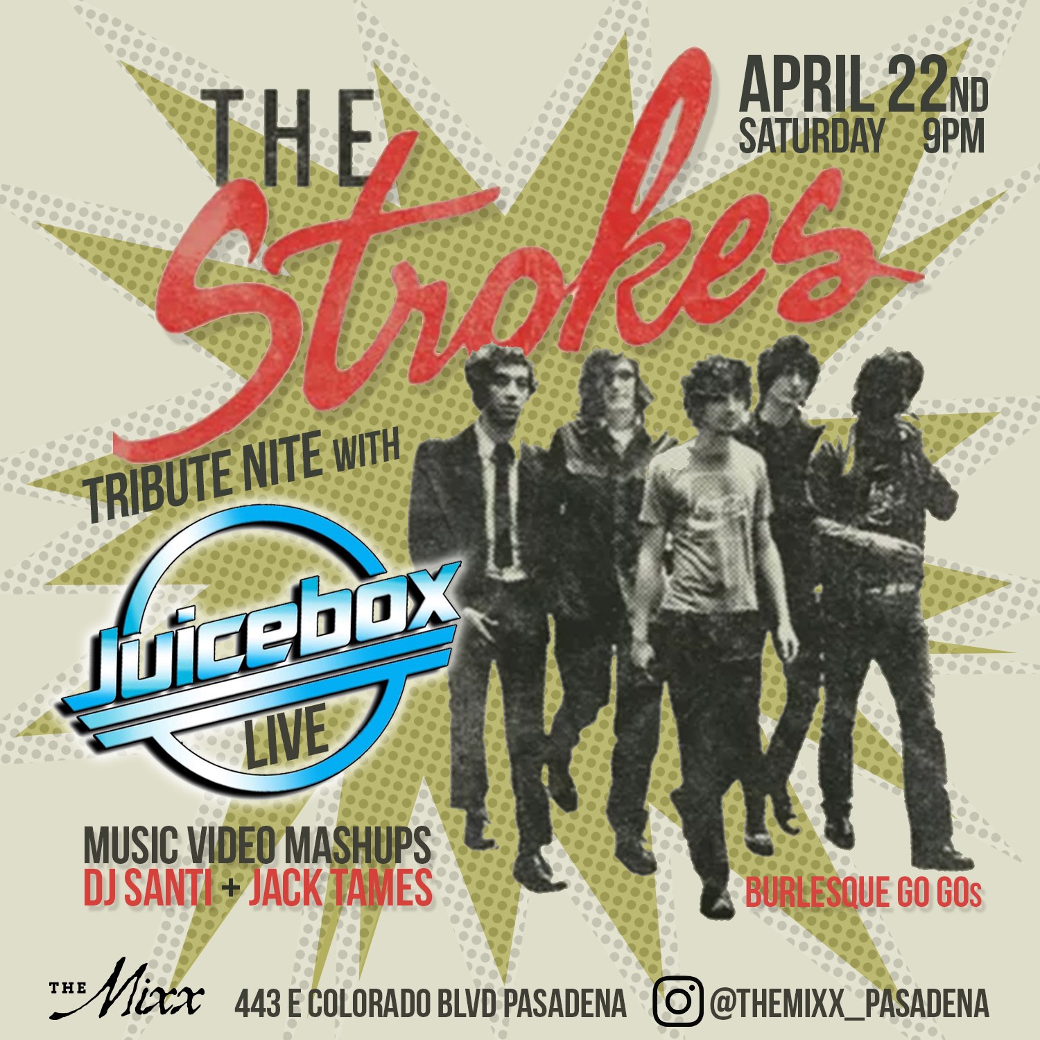 You are currently viewing The Strokes LIVE TRIBUTE Indie Night
