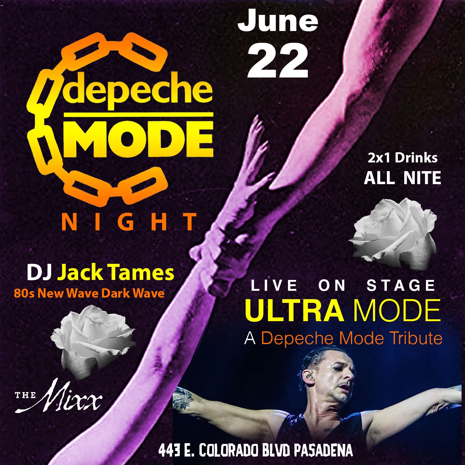 You are currently viewing Depeche Mode Night with ULTRA MODE a Depeche Mode