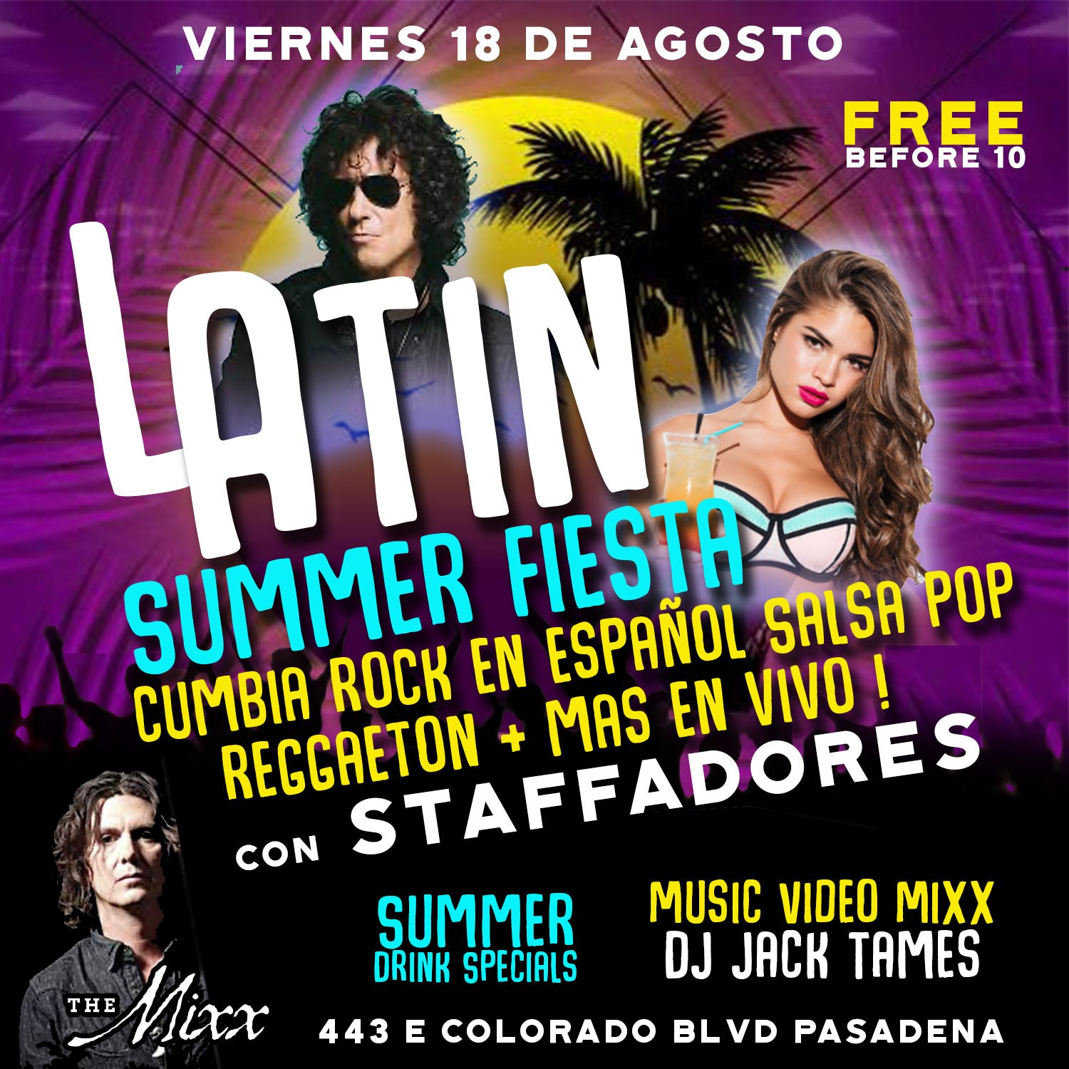 You are currently viewing Latin Summer Fiesta – Live Salsa, Cumbia, Rock En Español, Pop, Reggaeton