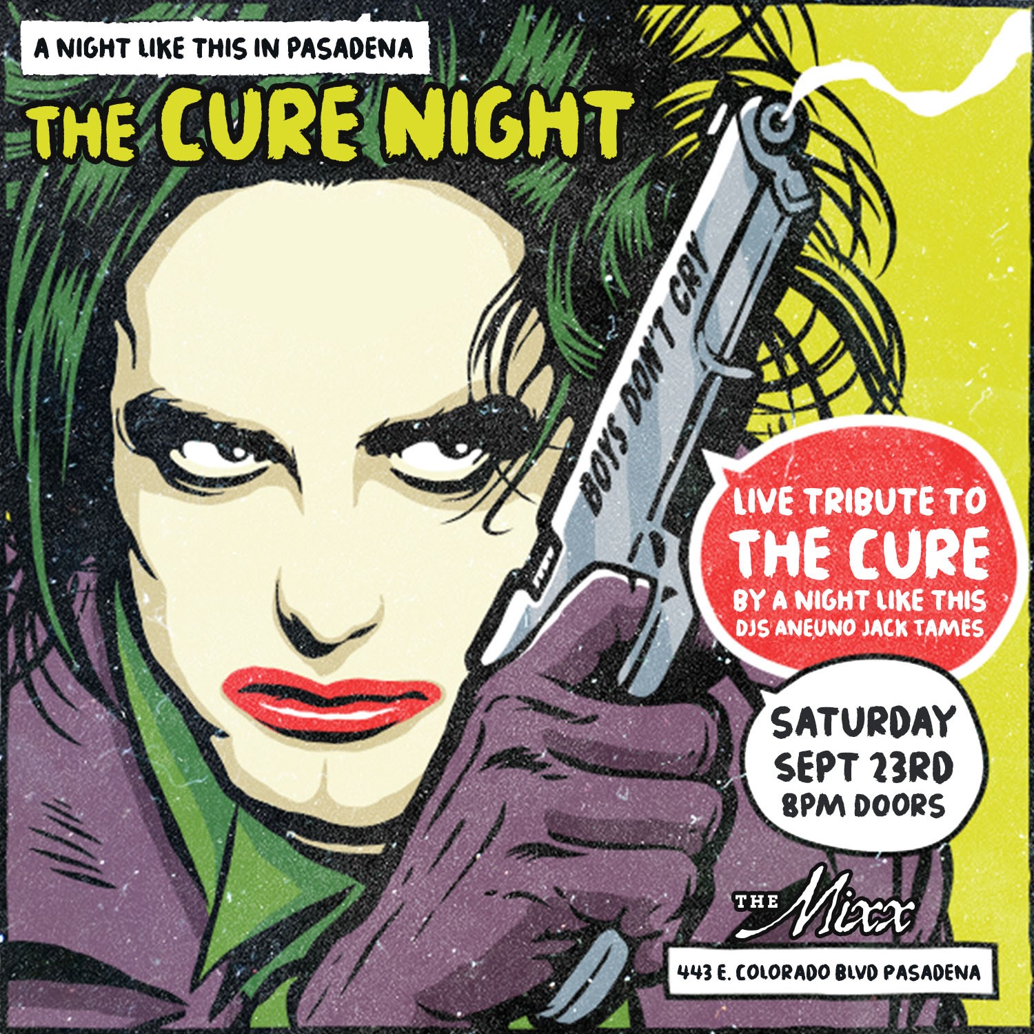 You are currently viewing A Night Like This, A Live tribute to The Cure