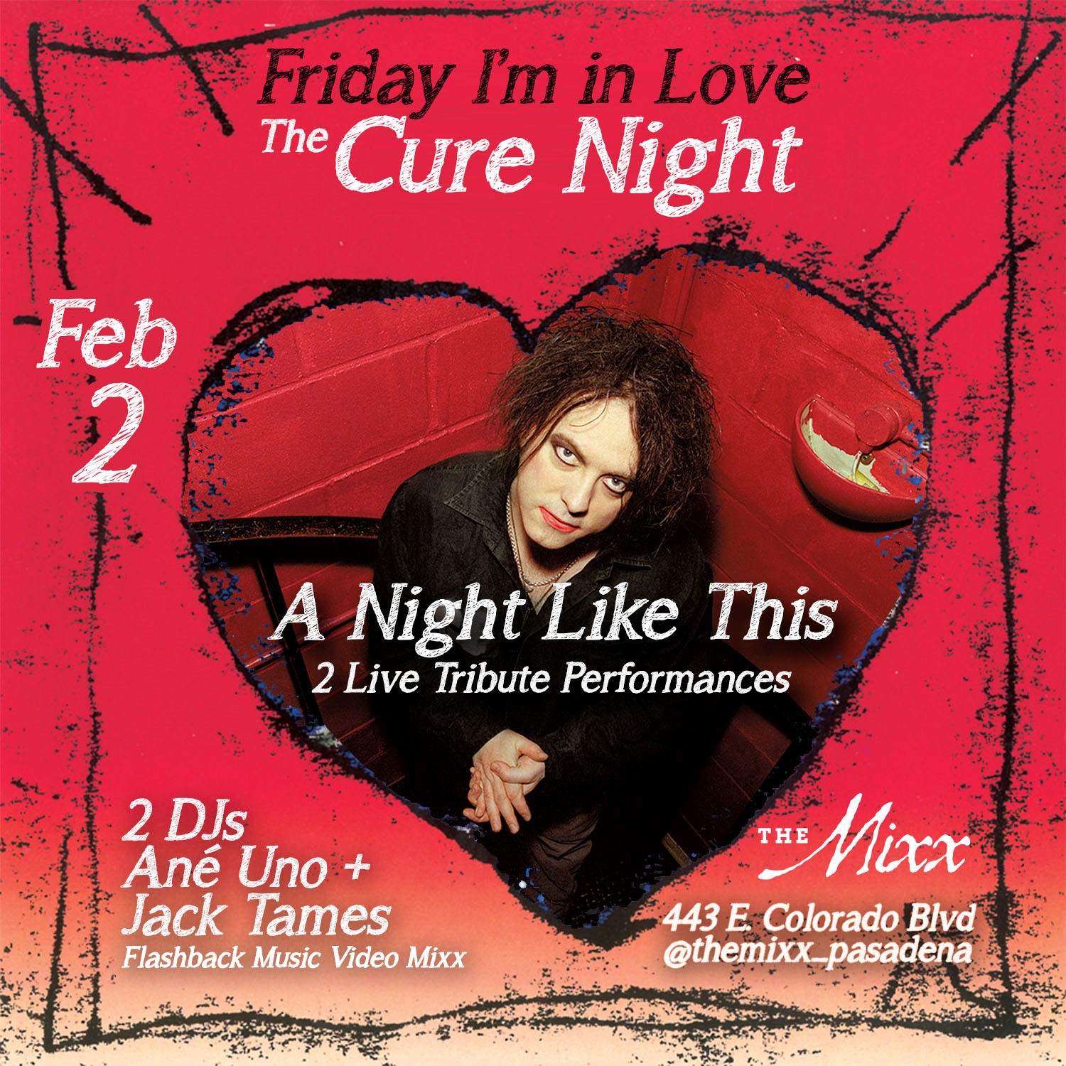 You are currently viewing Cure Live Tribute Show & Dance Party with A Night Like This