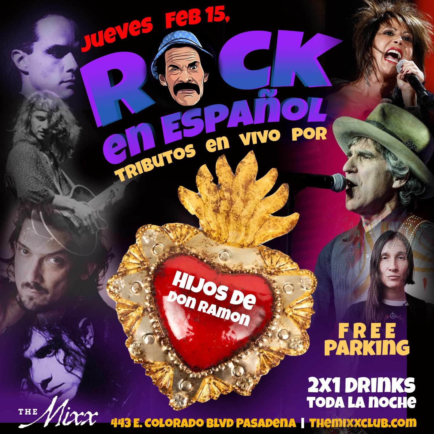 You are currently viewing FREE Live Rock En Español Show & Dance Fiesta