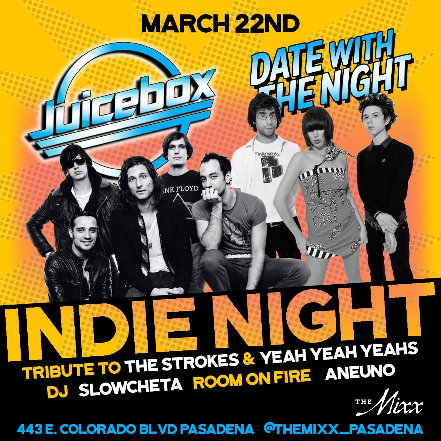 You are currently viewing INDIE NIGHT , Live Tribute to The Strokes & Yeah Yeah Yeahs