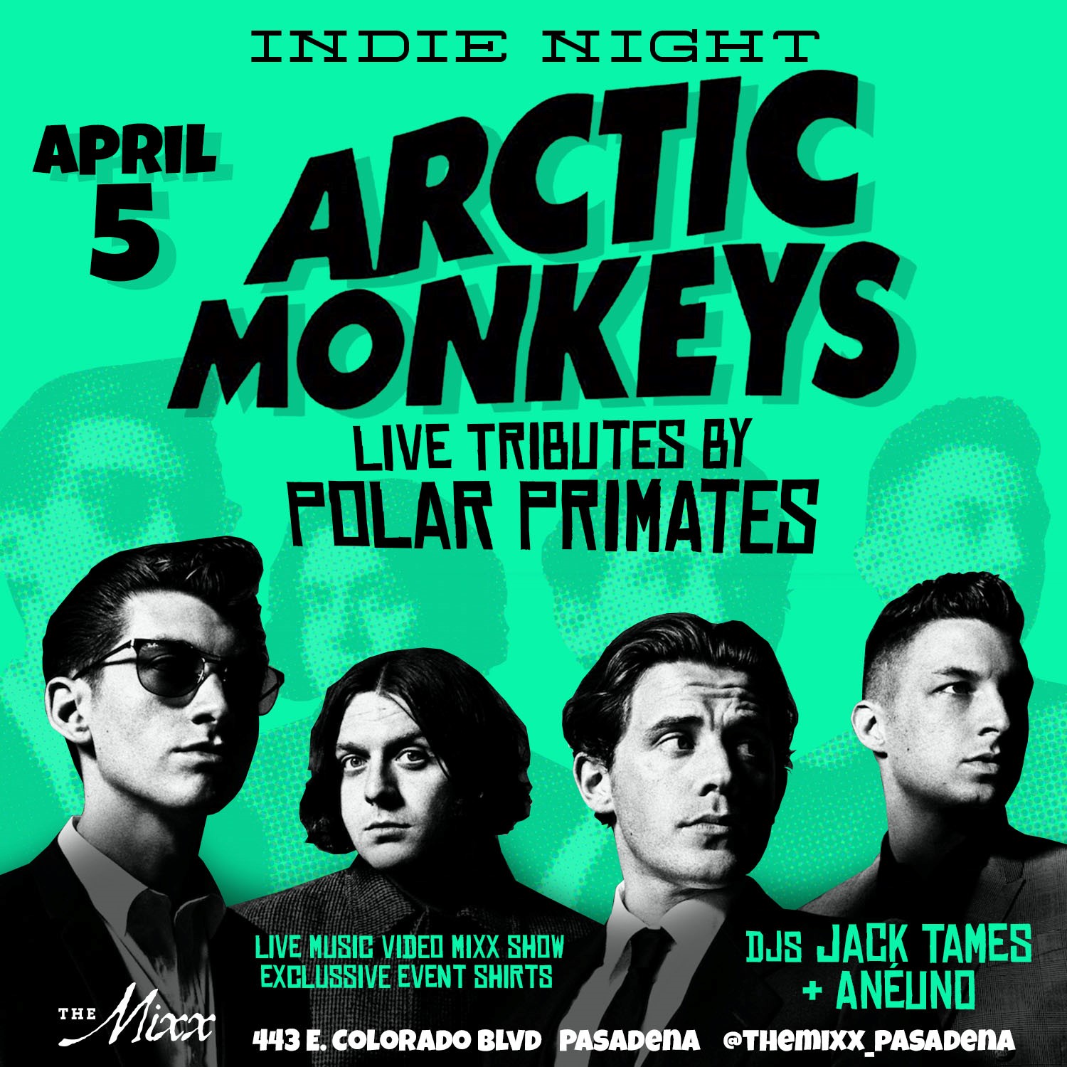 You are currently viewing INDIE NIGHT with Live Tribute to Arctic Monkeys by Polar Primates
