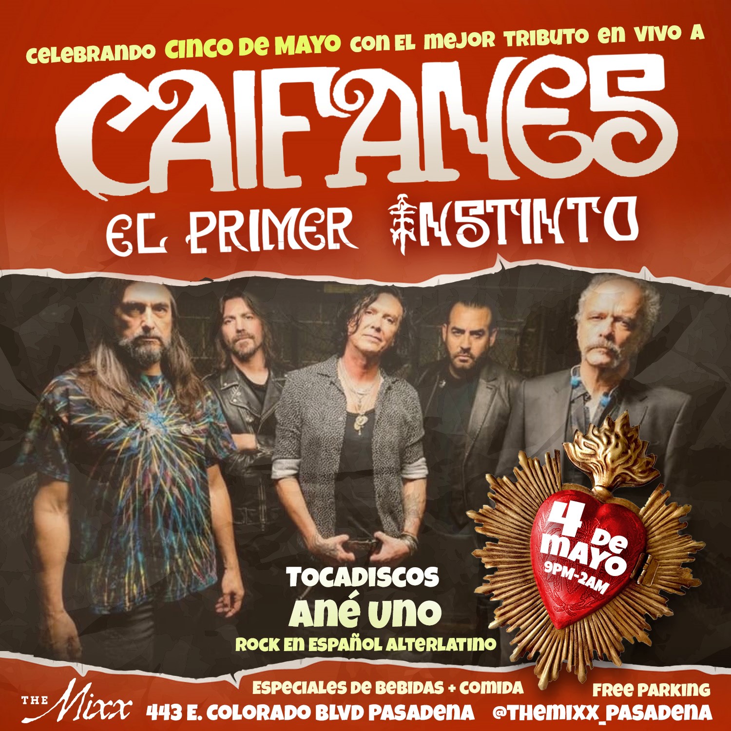 You are currently viewing Caifanes en Los Angeles EL PRIMER INSTINTO