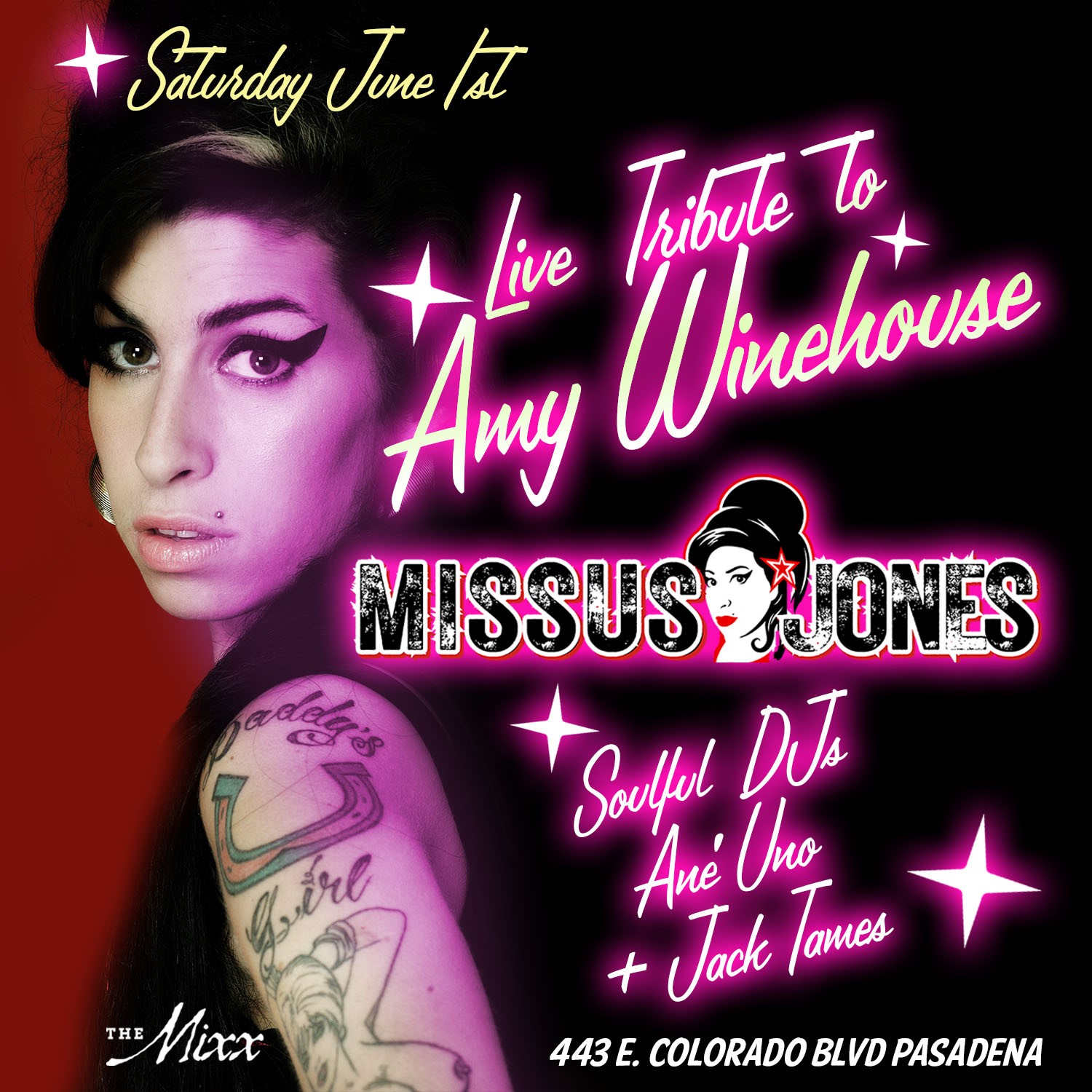 You are currently viewing Live Tribute to AMY WINEHOUSE by MISSUS JONES