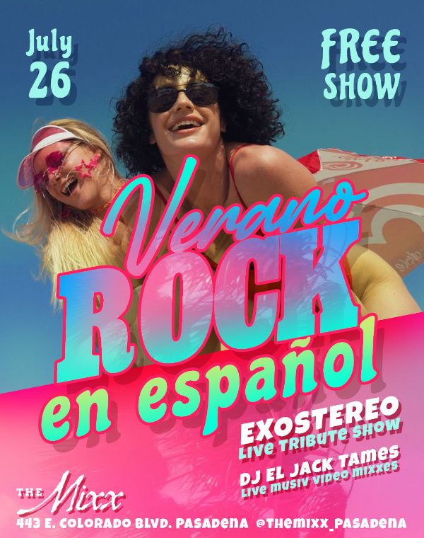 You are currently viewing VERANO ROCK – A Latin Fusion Dance Party and Show