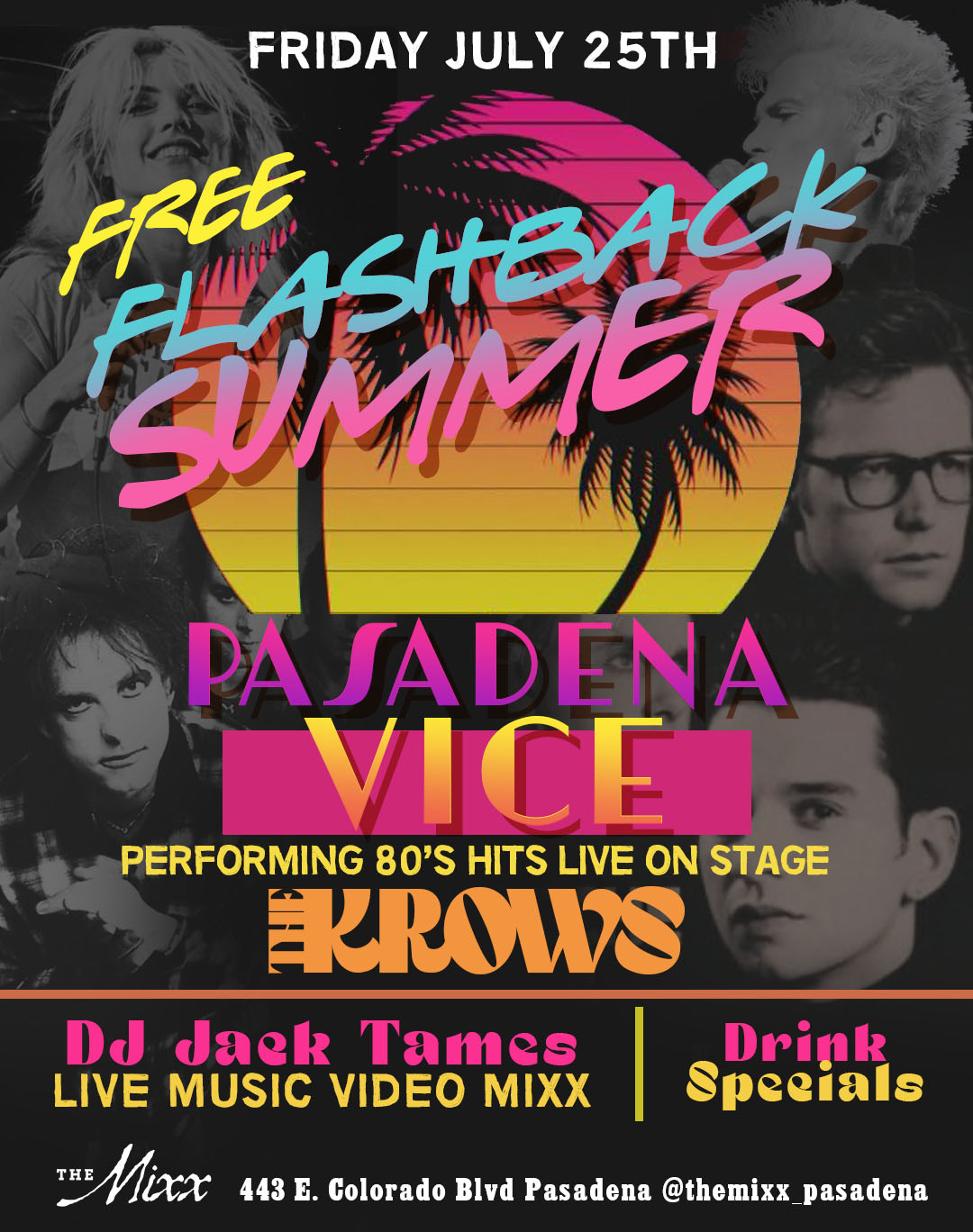 You are currently viewing PASADENA VICE – A Live Summer Flashback Banger
