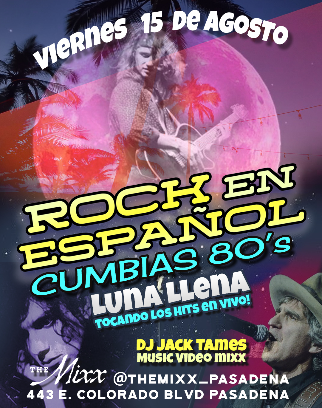 You are currently viewing Rock En Español, Cumbia, 80s en VIVO!