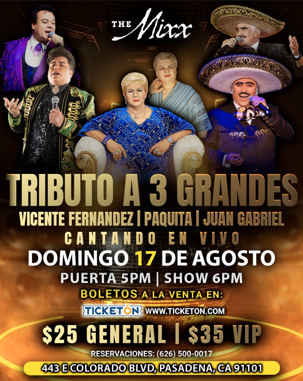 You are currently viewing Tributo A 3 Grandes