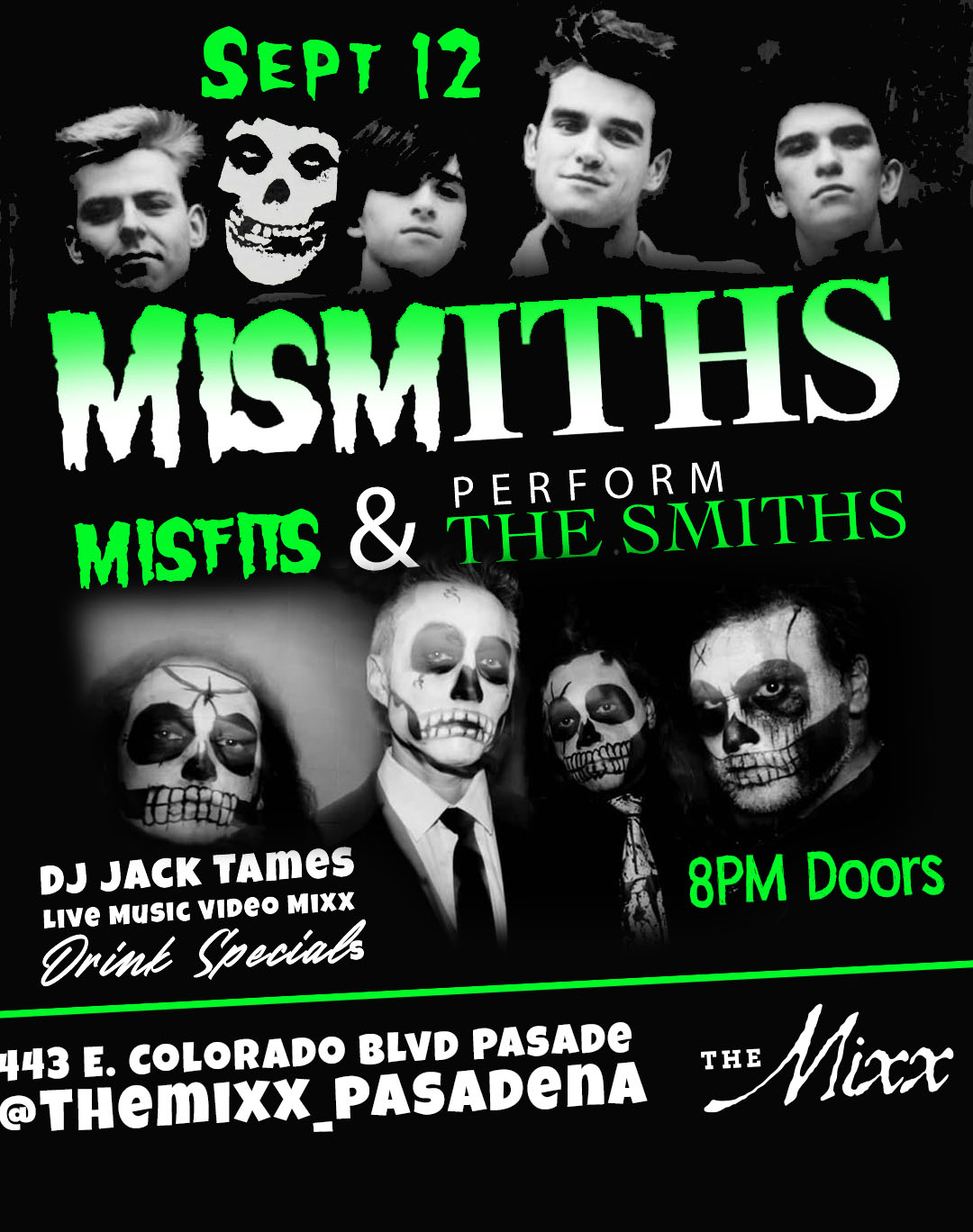You are currently viewing Live Tribute to The Smiths & MISFITS by MISMITHS
