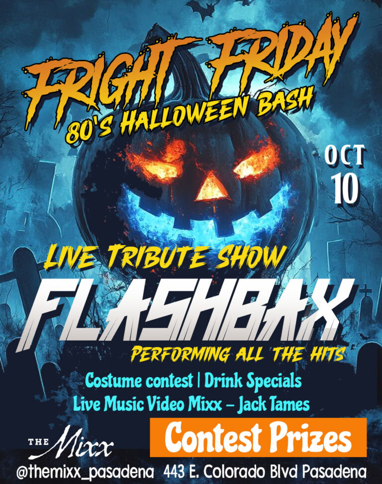 Flashback Fright Friday with The Flashbax LIVE! - The Mixx