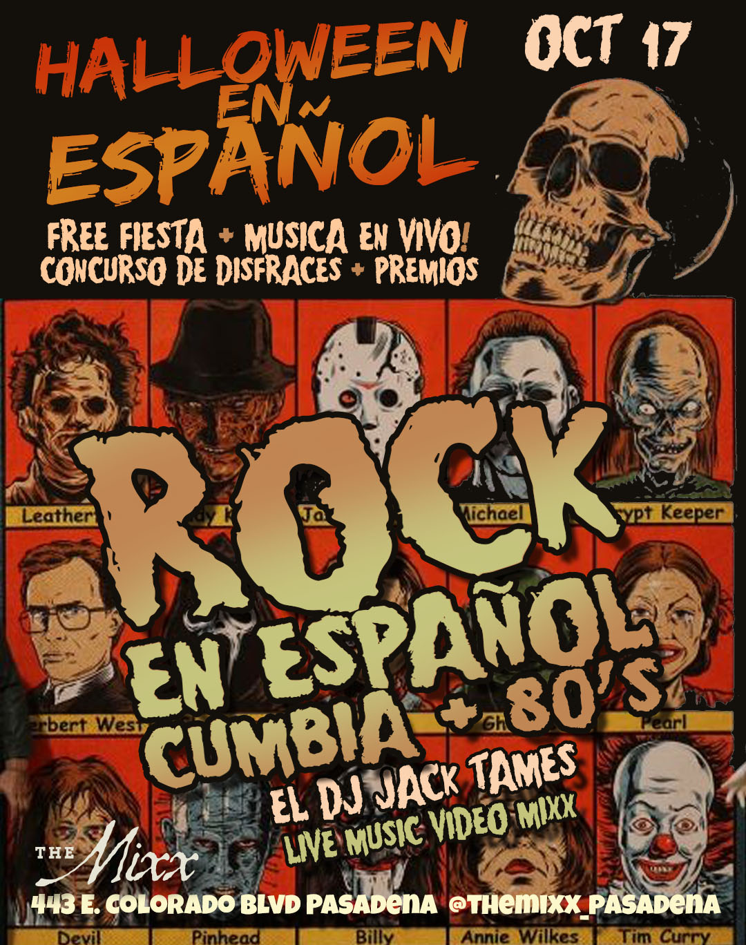 You are currently viewing HALLOWEEN en Español with Live Band and Costume Contest