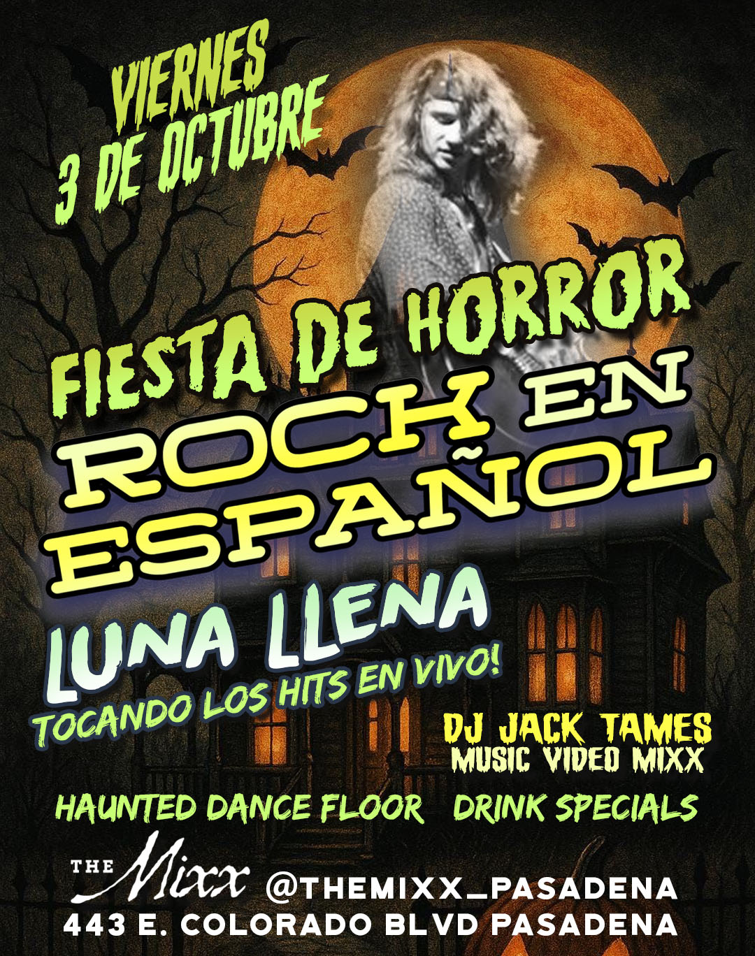 You are currently viewing Noche de Rock En Español y Horror en VIVO!