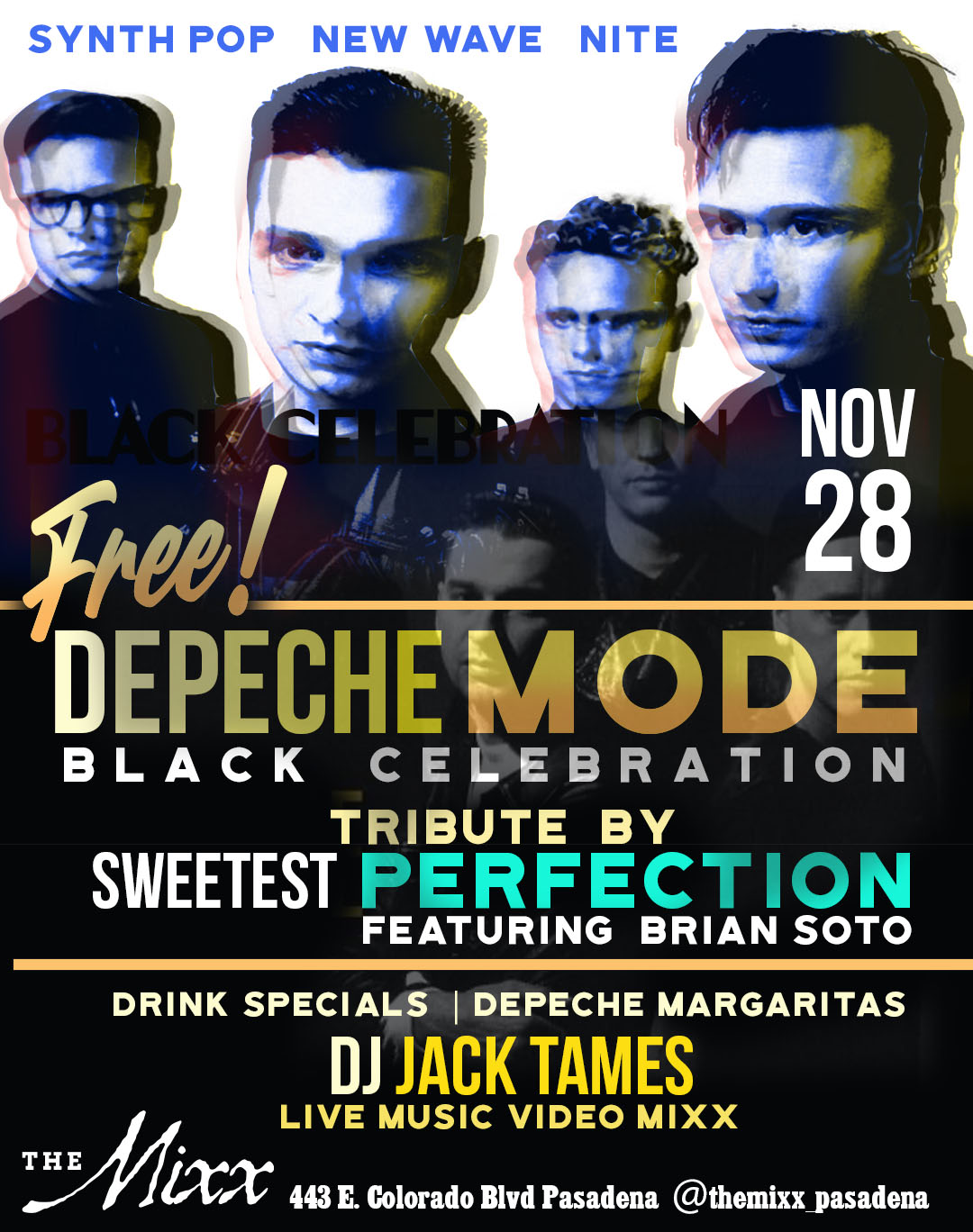 You are currently viewing Black Celebration, Live Tribute to Depeche Mode