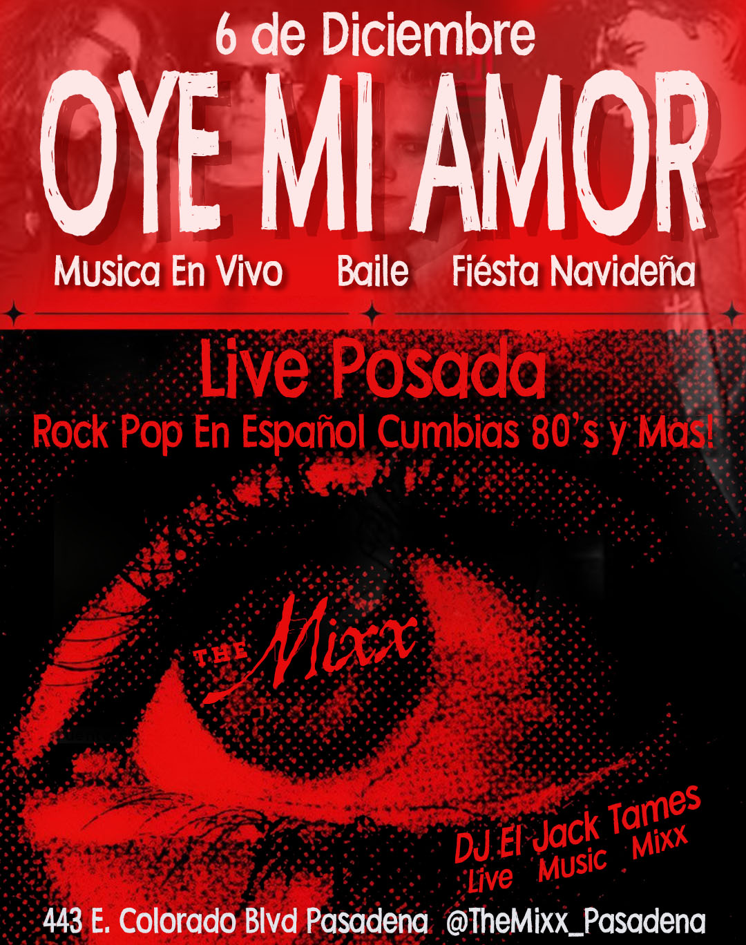 You are currently viewing OYE MI AMOR. Live POSADA & Fiesta