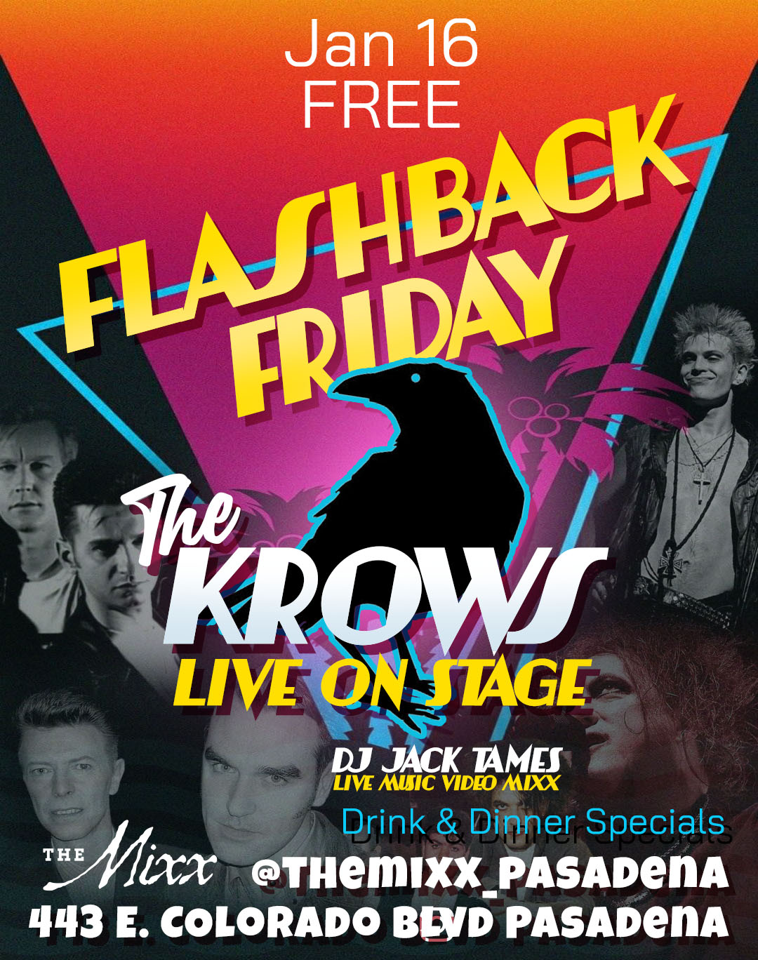 You are currently viewing FREE FLASHBACK FRIDAY Live Show & Dance Party