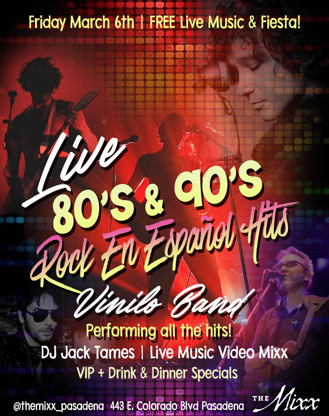 You are currently viewing LIVE 80’s, 90’s & Rock En Español Hits Night!