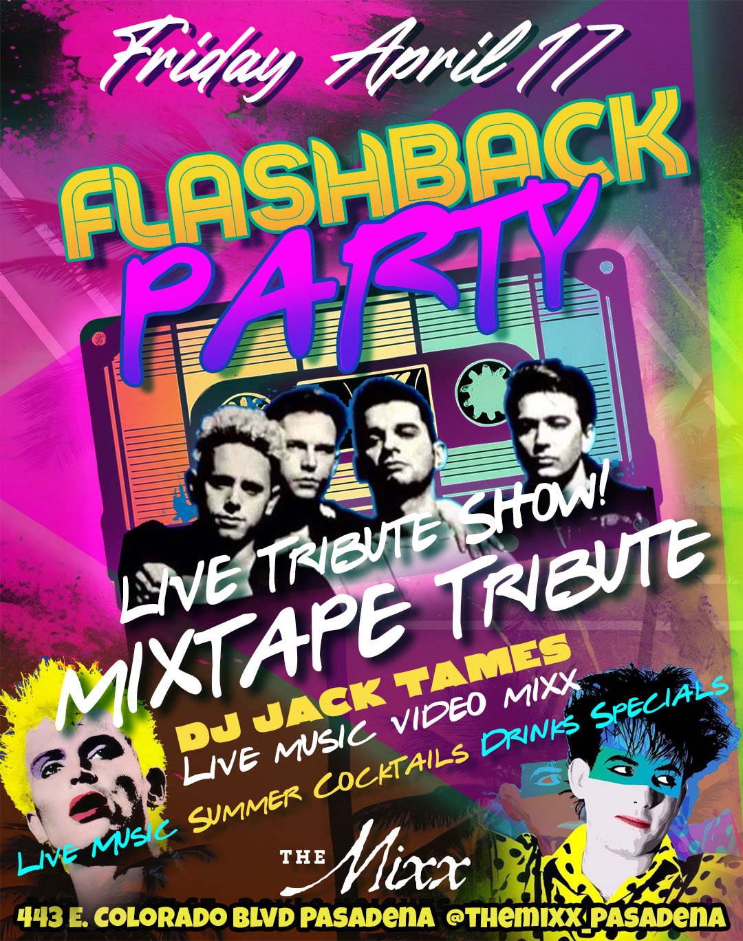You are currently viewing FLASHBACK PARTY & Live Tribute Show